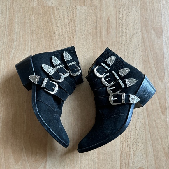 TOGA Pulla Suede Ankle Boots - Picture 4 of 6